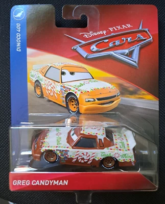 CARS - GREG CANDYMAN alias TACH-O-MINT - Mattel Disney Pixar - Immagine 1 di 2