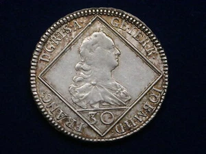 30 Kreuzer 1749 Hall  Franz Stefan - RDR Silber   W/21/1305 - Picture 1 of 2