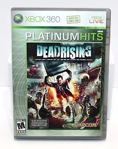 Microsoft XBOX 360 DEAD RISING PLATINUM HITS CAPCOM - Picture 1 of 3