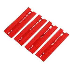 4 Pieces Aluminum Heatsink, Radiator Sink Cooling Fin for NGFF M.2 SSD - Afbeelding 1 van 6