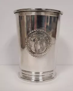 Kentucky Beaker/Julep Cup, 1981. Nuovo in scatola originale. GORHAM Silverplate Stemma Kent - Foto 1 di 4