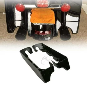 4" Hard Stretched SaddleBag Extension Fit For Harley Touring Electra Glide 94-13 - Picture 1 of 11