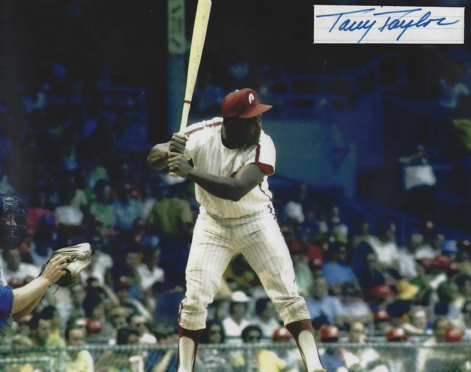 Tony Taylor Autographed Signed 8x10 Photo - MLB Phillies Cubs - RARE! - w/COA - Image 1 of 1