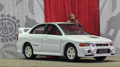 TOMICA #104 LIMITED MITSUBISHI LANCER EVOLUTION IV LOOSE 1/59 SCALE USA STOCK!!! - Image 1 of 4