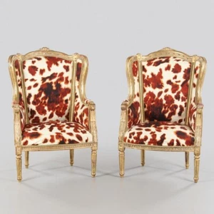 LOUIS XVI style Bergeres - Picture 1 of 6