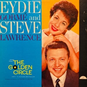 EYDIE GORME & STEVE LAWRENCE "THE GOLDEN CIRCLE" PREMIUM QUALITY USED LP (VG+) - Picture 1 of 1