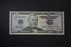 2004 $50 Dallas Mint Star Note Very Nice and Crispy - Picture 1 of 2