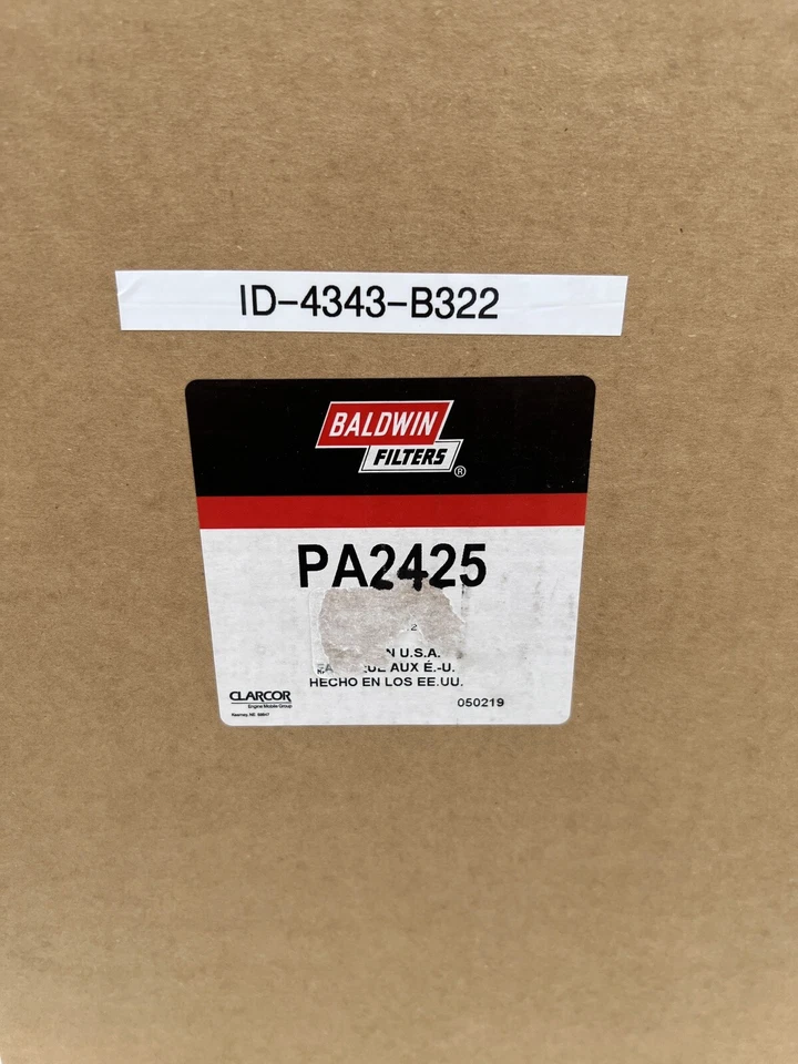 Elemento de filtro de ar Baldwin Filters PA2425 para Ford F700 1970-1998 - Imagem 1 de 1