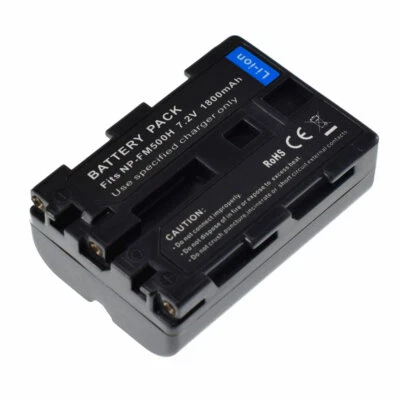 Batería de iones de litio NP-FM500 NP-FM500H para Sony A200 A350 A450 A550 A700 A850 A900 Foto 1 de 4