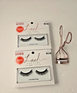 KISS LASH COUTURE - LITTLE BLACK DRESS - 67749 KLCS02 - FAUX MINK (2 Sets) - Picture 1 of 4