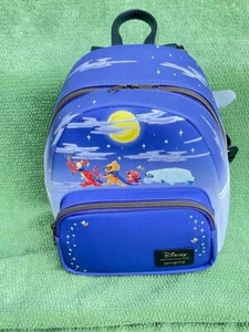 Neu mit Etikett Loungefly Disney Pooh & Friends Halloween Trick or Treat Mini Rucksack - Bild 1 von 4