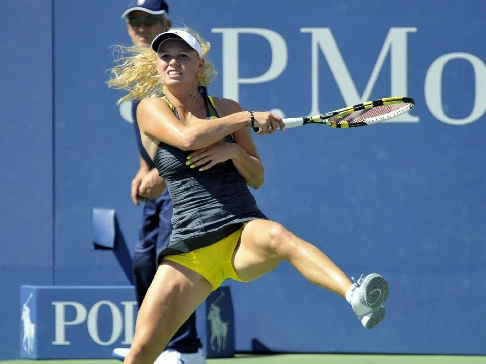 FOTO BRILLANTE CAROLINE WOZNIACKI 8X10 IMAGEN #5 Foto 1 de 1