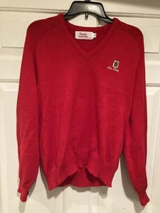 womans Ohio State Embroideredknitted sweater red bowman sportswear small - Picture 1 of 4