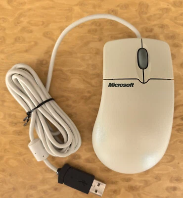 MICROSOFT IntelliMouse 1.1A USB Compatible (Kugelmaus) / X03- /  VINTAGE RETRO - Bild 1 von 4