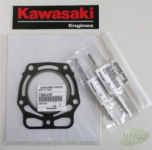 OEM HEAD GASKET+2 PUSH RODS,JOHN DEERE 425/445 W/ KAWASAKI FD620D ENGINE,11C7-26 - Picture 1 of 1