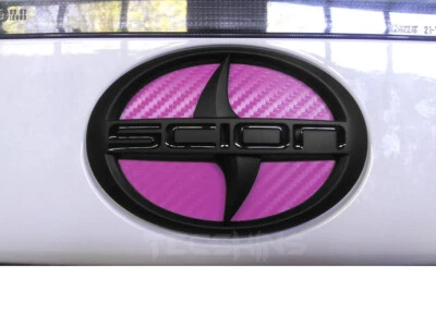 2012-16 Scion tC iA precortado fibra de carbono vinilo envoltura emblema inserto (sin emblema) Foto 1 de 2