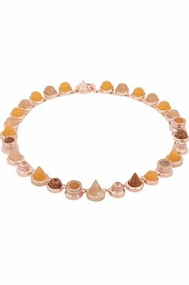 Collar collar cabujón chapado en oro y hematita collage Eddie Borgo $800 Foto 1 de 4