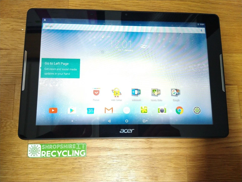 Acer Iconia One 10 B3-A30 Wi-Fi 1GB RAM Black Android Tablet *USED* - Image 1 of 4