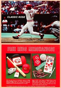 1985 Mr. Z's Pizza Pete Rose Promo Complete Set 11 picture/cards - Picture 1 of 6