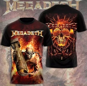 Megadeth Band 3D Tshirt Great New design hot shirt - Picture 1 of 3