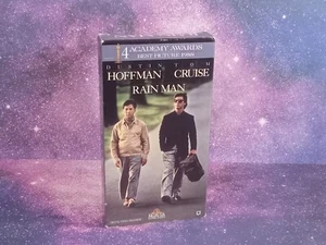 Rain Man VHS Tape 1988 Drama Tom Cruise Dustin Hoffman - SHIPS FREE - Picture 1 of 11
