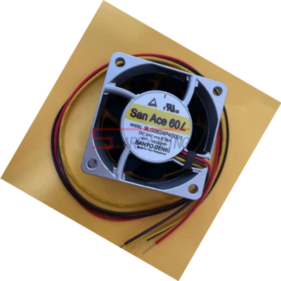 ONE Sanyo DENKI 9LG0624P4S001 24V 0.34A 6025 60MM aluminum frame cooling fan - Image 1 of 4