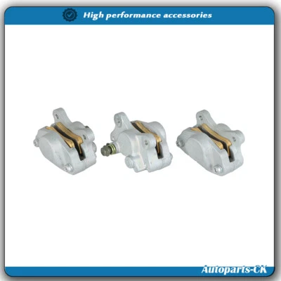 Pinzas de freno delanteras y traseras para Arctic Cat 250 300 375 400 454 500 2x4 4X4 con pastillas Foto 1 de 4