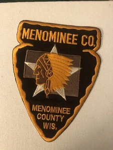 Wisconsin Police - Menominnie Co Sheriff Dept WI Police Patch - Picture 1 of 1
