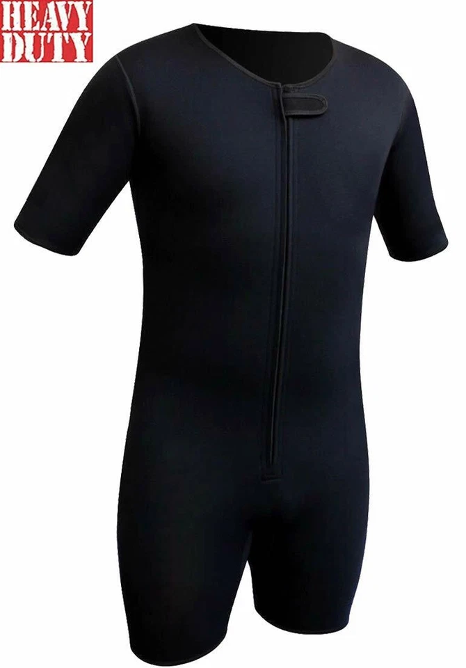 Traje de sudor de neopreno Trajes de sauna Adelgazamiento Corto Fitness MMA Gimnasio Pérdida de peso RAD Foto 1 de 4