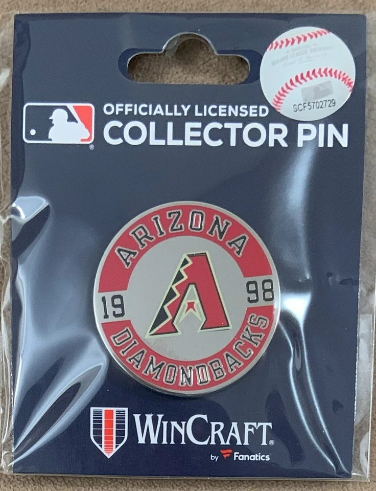 ARIZONA DIAMONDBACKS 1998 COLLECTOR PIN NEW WINCRAFT - Image 1 of 1