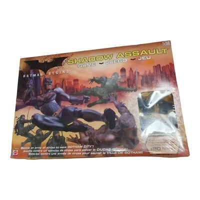 Shadow Assault Batman Begins board game 2005 New & Sealed  - Image 1 of 4