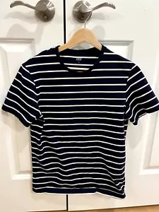 T-shirt uomo Celio a righe blu e bianche | Taglia S - Foto 1 di 3