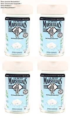 Duschgel Salz Le Petit Marseillais Sel Duschcreme 4x 250ml aus Frankreich