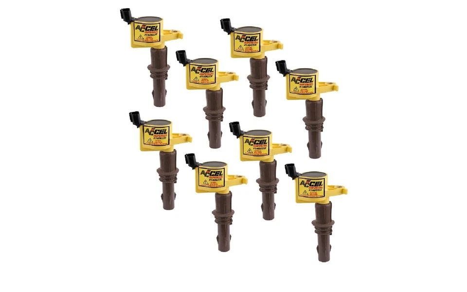 Accel 140033E-8 Set of 8 Ignition Coil with Extended Boots for Ford Expedition - Image 1 of 3