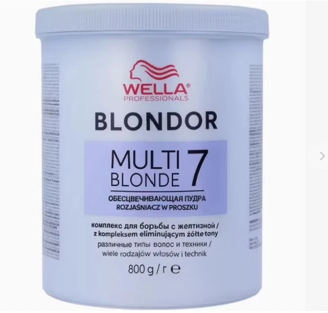 Wella Blondor Multi 7 Rubia 800g #usau Foto 1 de 1