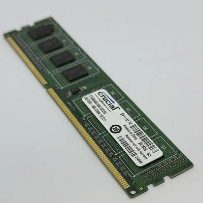 Crucial By Micron X1 2GB CT25664BA160B 240 Pin DIMM DDR3 TESTED WORKING - Image 1 of 3