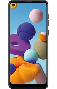 Samsung SPHA215UANB A21 32GB 3GB RAM Boost Mobile Prepaid Smartphone, Black - Picture 1 of 1
