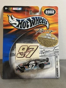 Kurt Busch 2002 Sharpie/Rubbermaid 1/64 Hot Wheels pressofuso - Foto 1 di 1