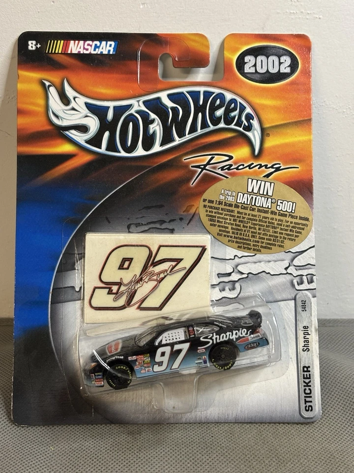 Kurt Busch 2002 Sharpie/Rubbermaid 1/64 Hot Wheels diecast Foto 1 de 1