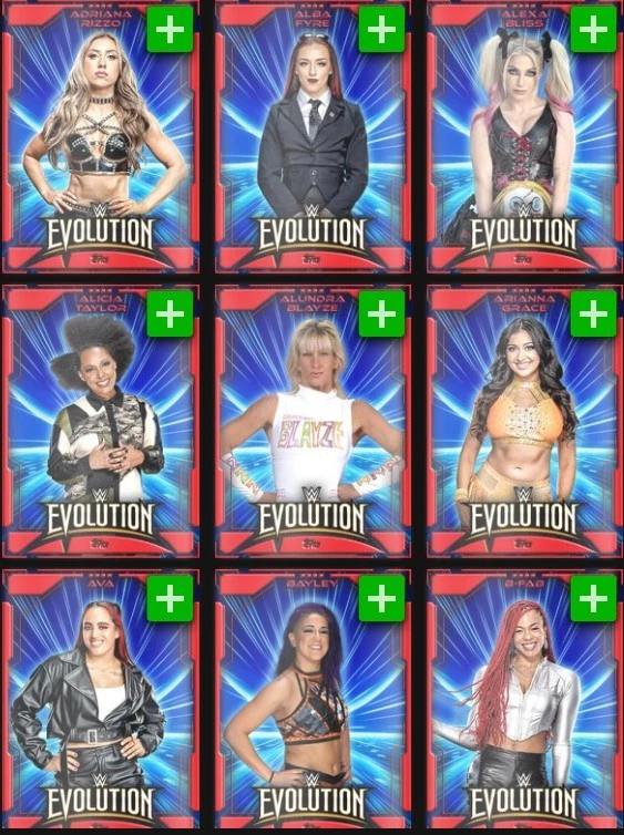 [DIGITAL] Topps Slam - WWE Evolution 25 S1 - Red Base - Pick - Image 1 of 1