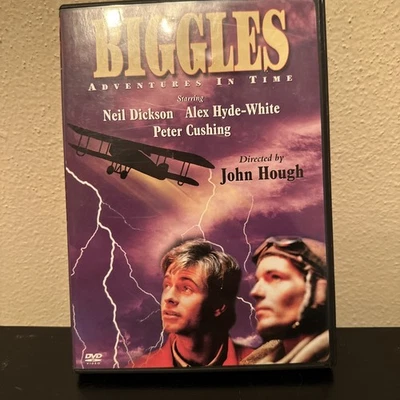 Biggles: Adventures in Time DVD Peter Cushing, Neil Dickson, Alex Freeship - Image 1 of 3