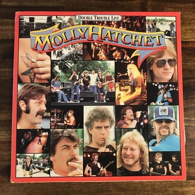 Molly Hatchet – Double Trouble Live [1985] Vinyl 2xLP Southem Rock Epic US - Image 1 of 4