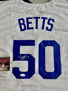 Mookie Betts signiertes Trikot Los Angeles Dodgers JSA zertifiziert - Bild 1 von 1