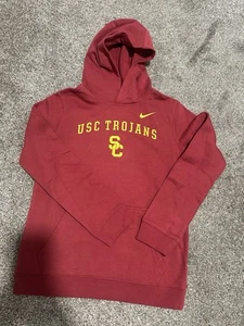 Nike Boys Club Hoodie, Red Team Crimson Size Large - Picture 1 of 1