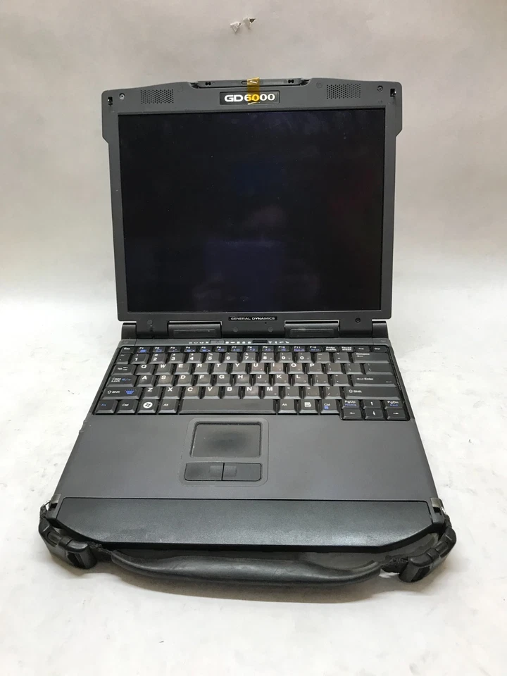 GENERAL DYNAMICS GD6000 Rugged Laptop Intel Core2Duo 2GB RAM NO POWER AS IS - DW - Image 1 of 4