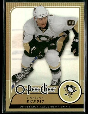2008-09 O-Pee-Chee Pascal Dupuis Gold #3 Pittsburgh Penguins - Image 1 of 2