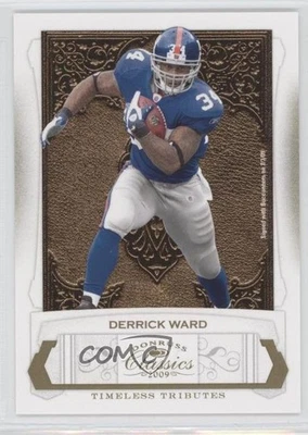 2009 Donruss Classics Timeless Tributes Gold /50 Derrick Ward #93 - Image 1 of 2