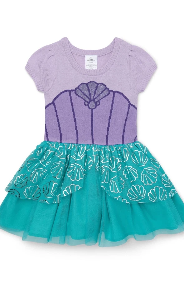 Vestido Disfraz Princesa Ariel Disney Talla 18 Meses Nuevo Con Etiquetas Foto 1 de 1