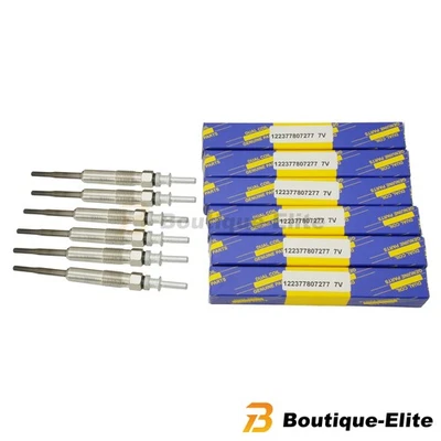 6x Fit BMW E90 335d 09-11 E70 X5 09-13 0250603009 80045 For BOSCH Glow Plugs Set - Imagem 1 de 4