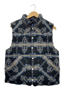 PENDLETON Down Vest L Wool BLK - Picture 1 of 5